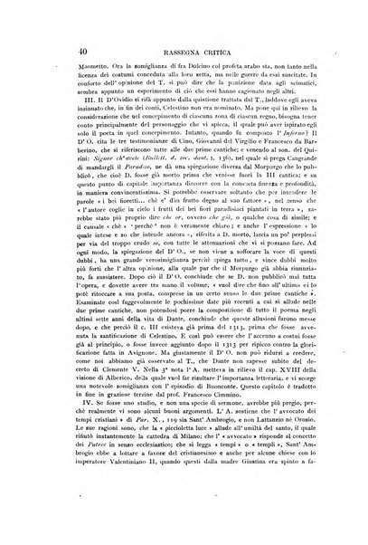 Rassegna critica della letteratura italiana