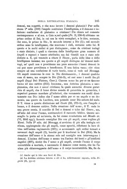 Rassegna critica della letteratura italiana