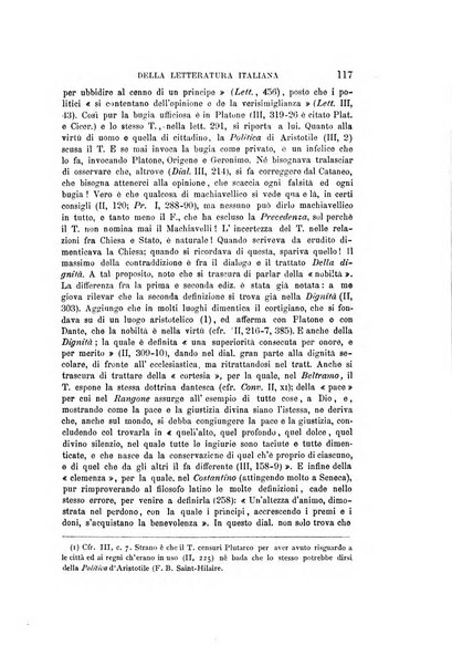 Rassegna critica della letteratura italiana