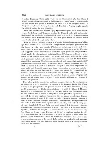 Rassegna critica della letteratura italiana