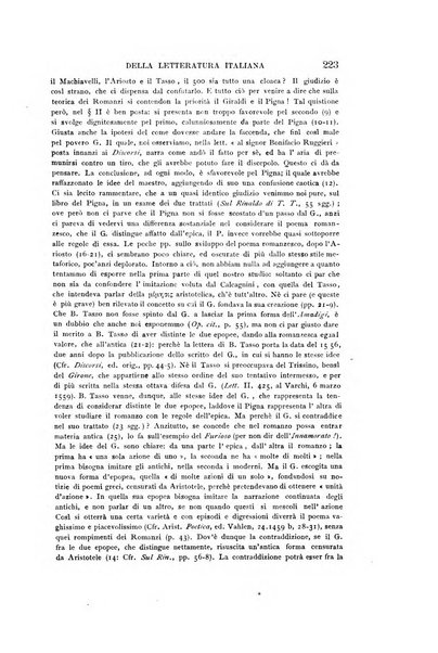 Rassegna critica della letteratura italiana