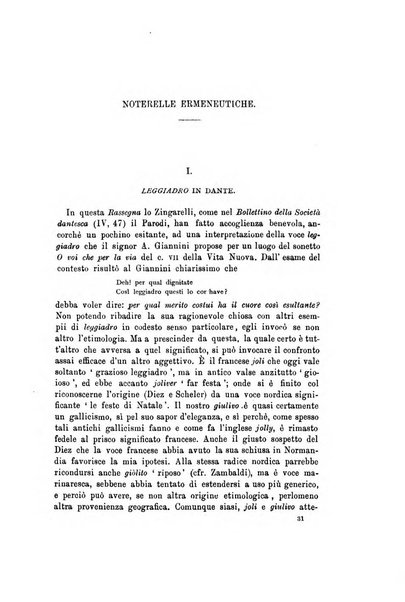 Rassegna critica della letteratura italiana