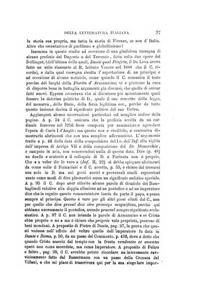 Rassegna critica della letteratura italiana