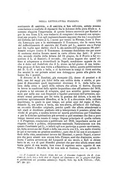 Rassegna critica della letteratura italiana