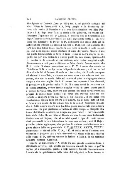 Rassegna critica della letteratura italiana