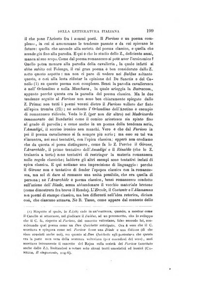 Rassegna critica della letteratura italiana