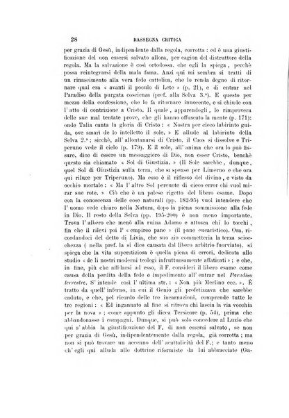 Rassegna critica della letteratura italiana