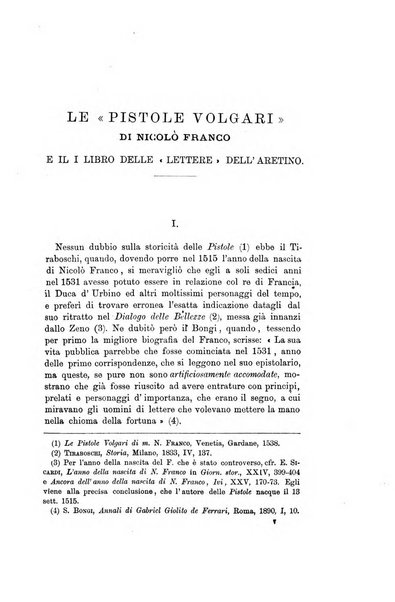 Rassegna critica della letteratura italiana