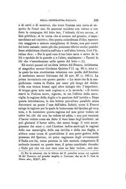 Rassegna critica della letteratura italiana