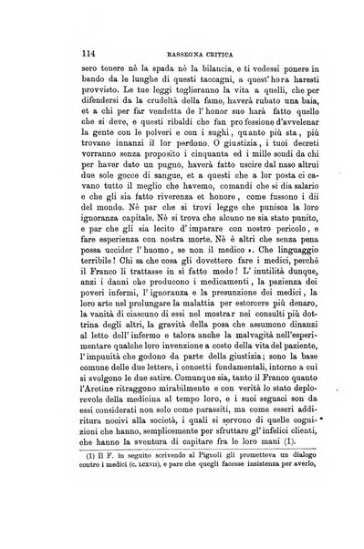 Rassegna critica della letteratura italiana