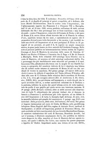 Rassegna critica della letteratura italiana