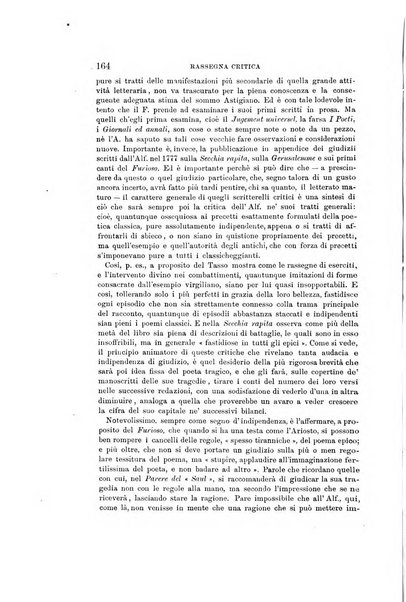 Rassegna critica della letteratura italiana