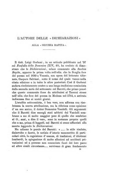 Rassegna critica della letteratura italiana