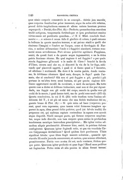 Rassegna critica della letteratura italiana