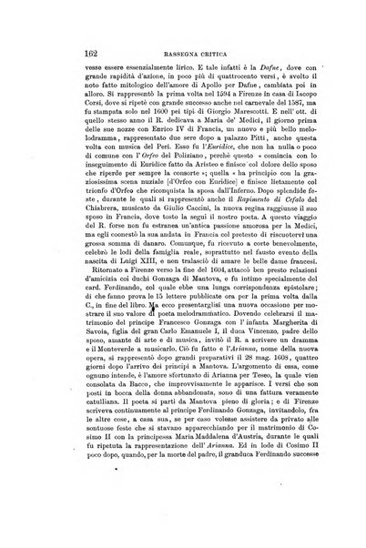 Rassegna critica della letteratura italiana