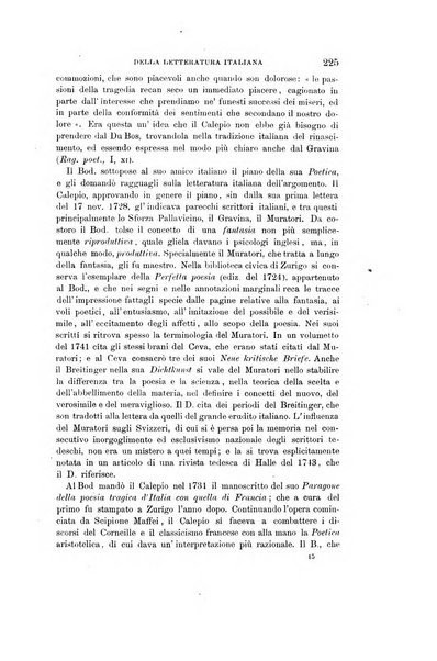 Rassegna critica della letteratura italiana