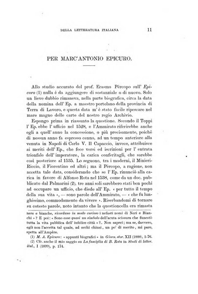 Rassegna critica della letteratura italiana