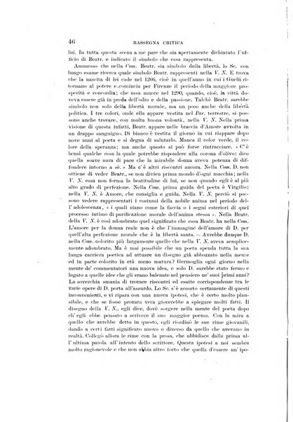 Rassegna critica della letteratura italiana