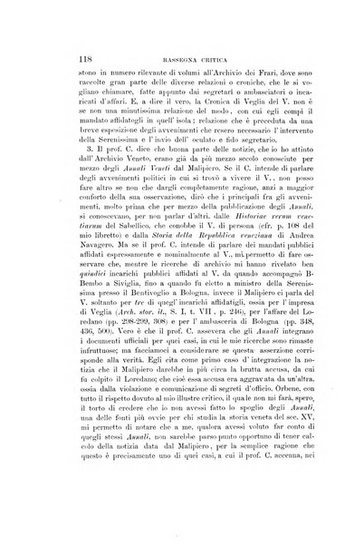 Rassegna critica della letteratura italiana