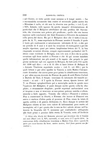 Rassegna critica della letteratura italiana