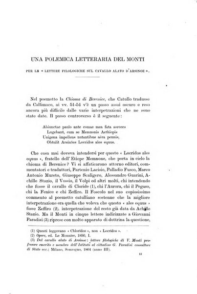 Rassegna critica della letteratura italiana