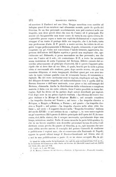 Rassegna critica della letteratura italiana