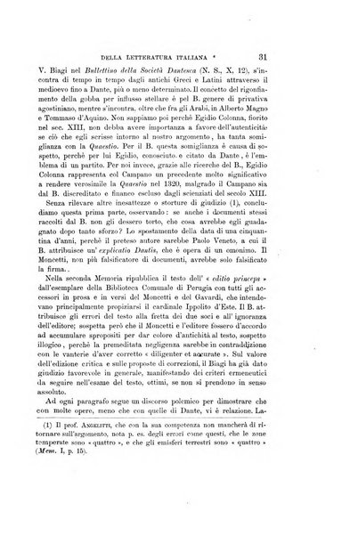 Rassegna critica della letteratura italiana