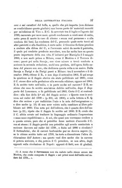 Rassegna critica della letteratura italiana