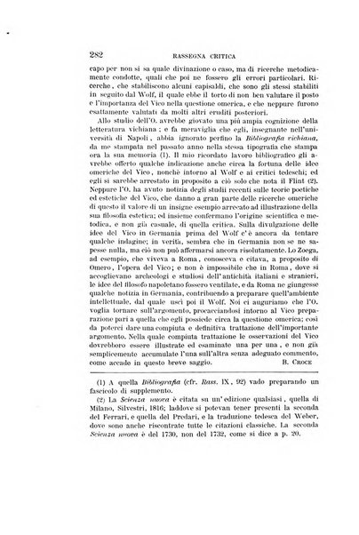 Rassegna critica della letteratura italiana