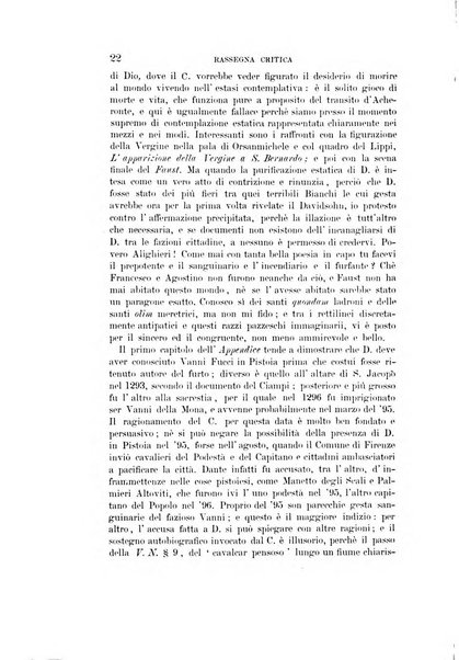 Rassegna critica della letteratura italiana