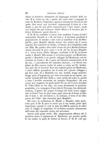 Rassegna critica della letteratura italiana