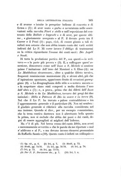 Rassegna critica della letteratura italiana