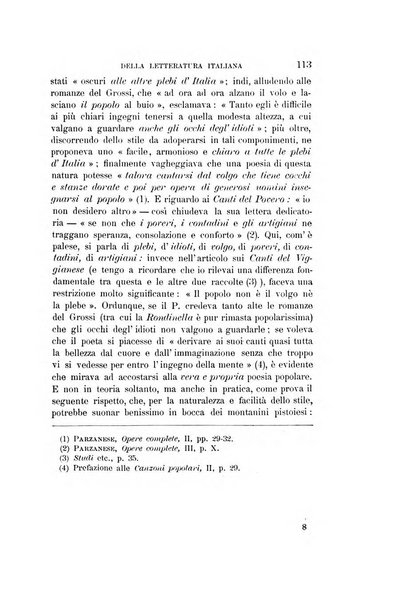 Rassegna critica della letteratura italiana