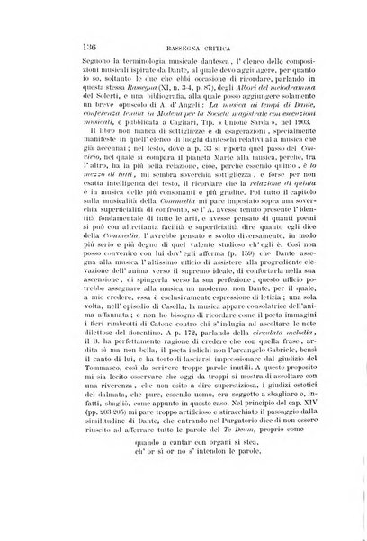 Rassegna critica della letteratura italiana