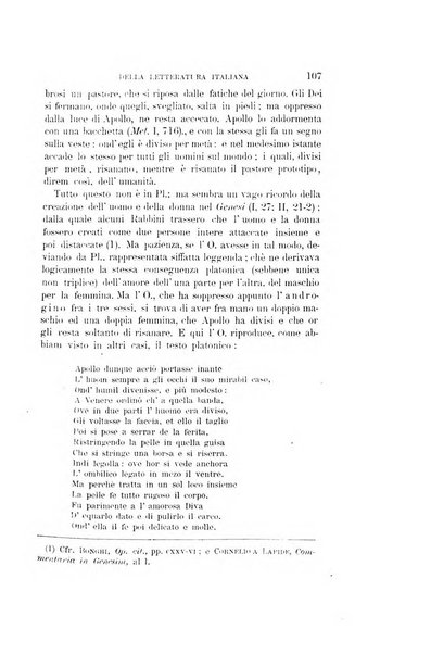 Rassegna critica della letteratura italiana