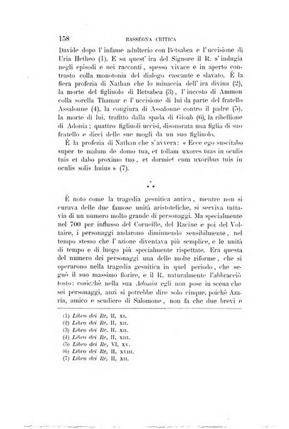 Rassegna critica della letteratura italiana