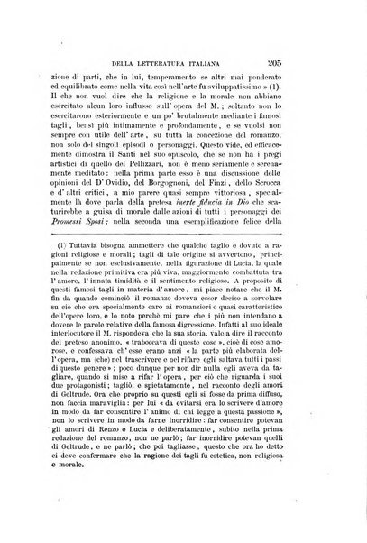 Rassegna critica della letteratura italiana