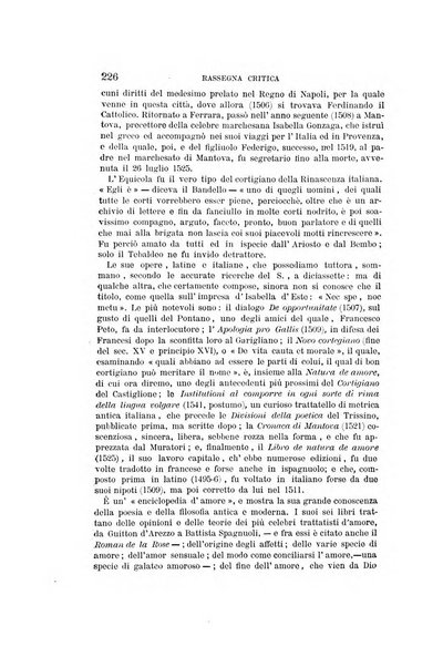 Rassegna critica della letteratura italiana