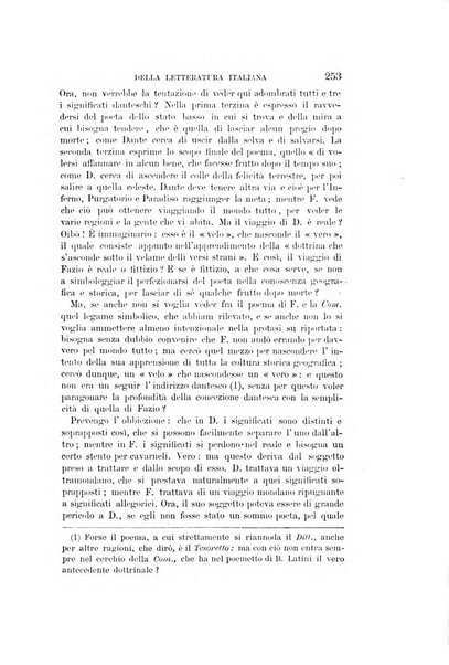 Rassegna critica della letteratura italiana