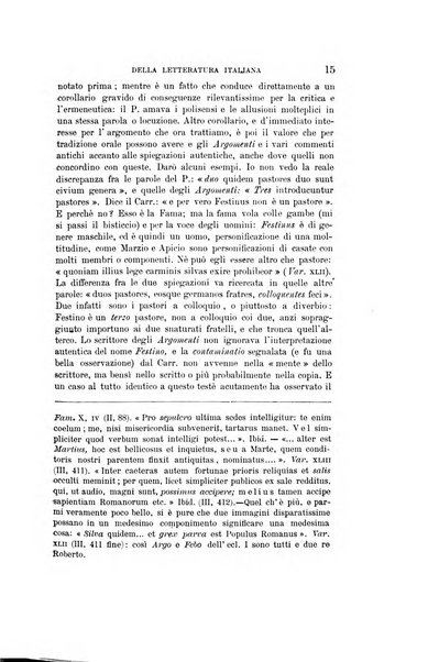 Rassegna critica della letteratura italiana