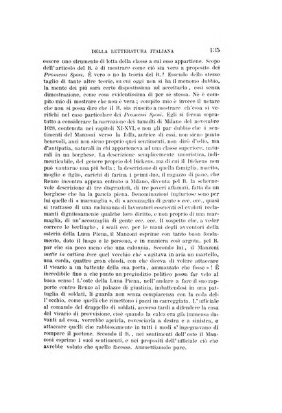 Rassegna critica della letteratura italiana