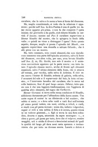 Rassegna critica della letteratura italiana