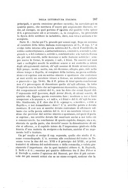 Rassegna critica della letteratura italiana