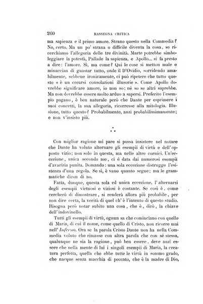 Rassegna critica della letteratura italiana