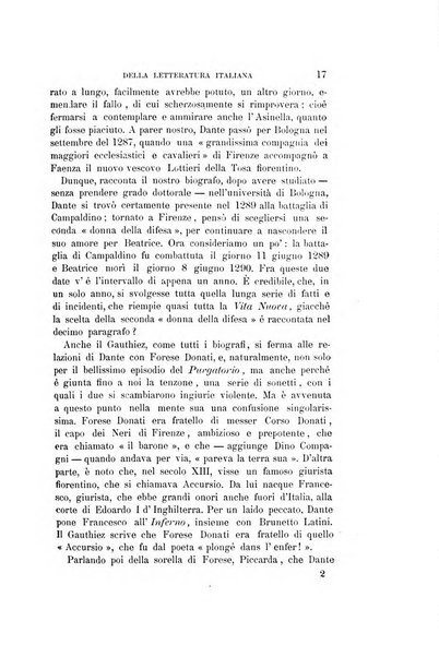 Rassegna critica della letteratura italiana