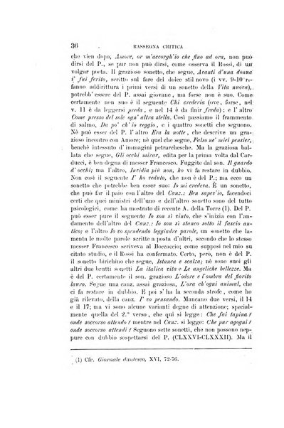 Rassegna critica della letteratura italiana