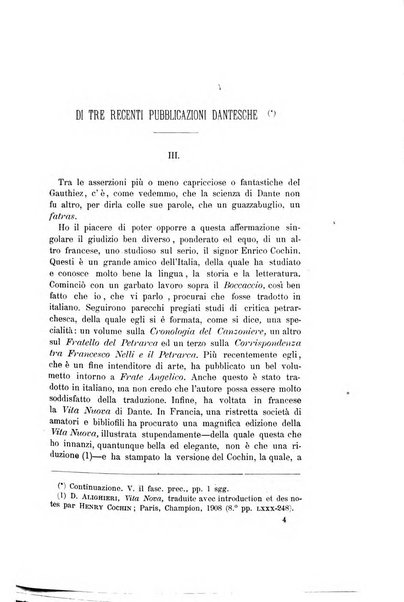 Rassegna critica della letteratura italiana