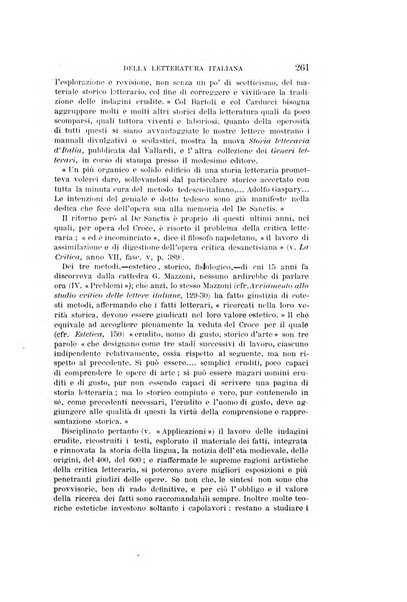 Rassegna critica della letteratura italiana