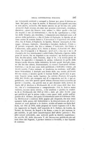 Rassegna critica della letteratura italiana