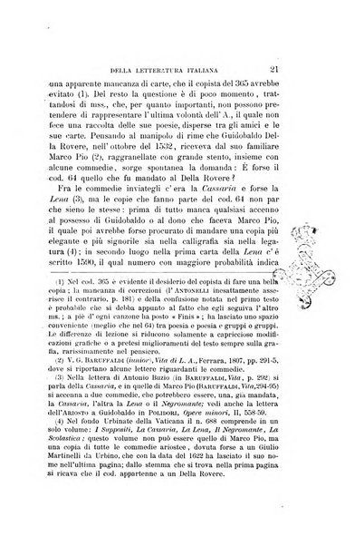 Rassegna critica della letteratura italiana